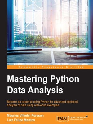 cover image of Mastering Python Data Analysis